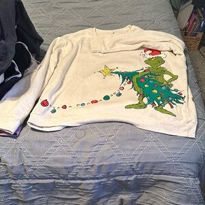 Grinch Christmas Sweater Set